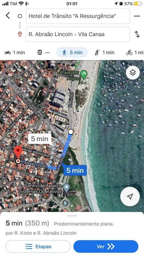 Casa Terrea A 2 Min Da Praia Dos Anjos Арраял-ду-Кабу Екстер'єр фото